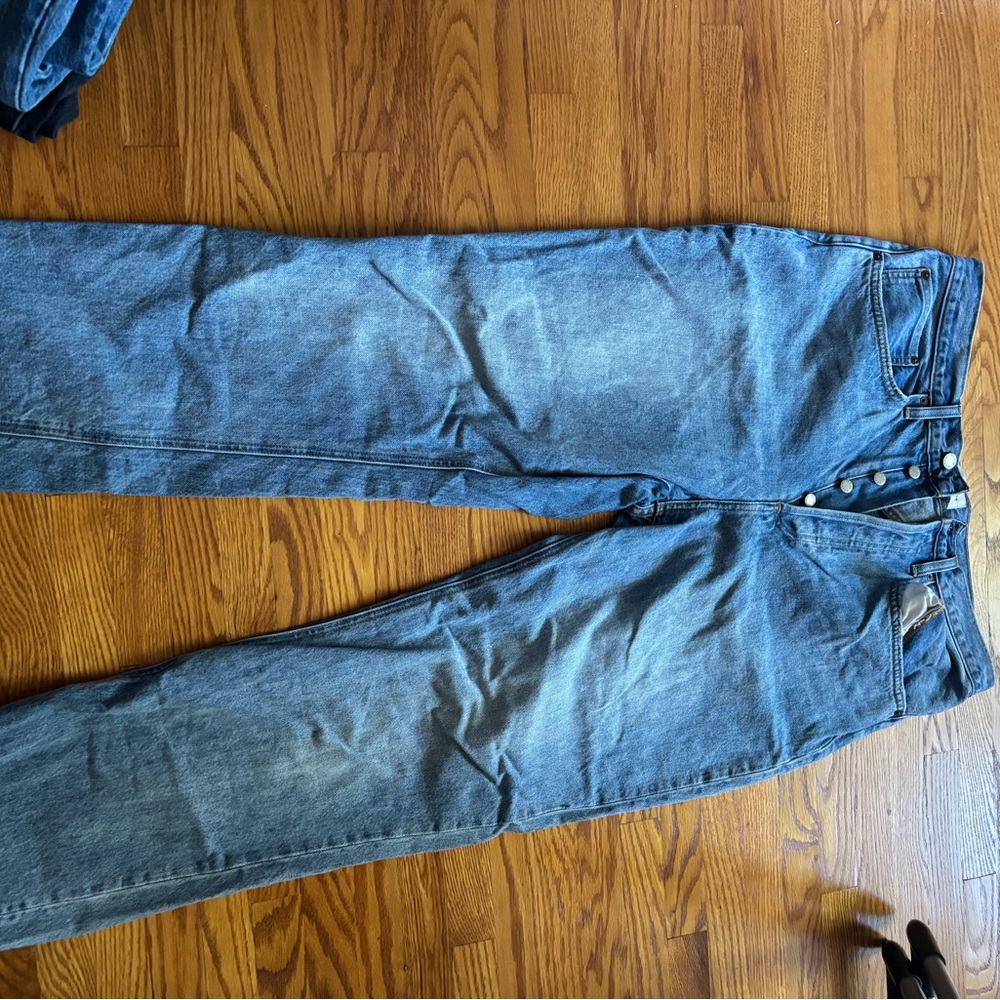 Denim forum straight jeans